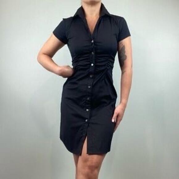 MSRP $245 NWOT Theory Jaleen Dress In Navy Size 2 , SAME DAY SHIP or NEXT DAY - Picture 1 of 7